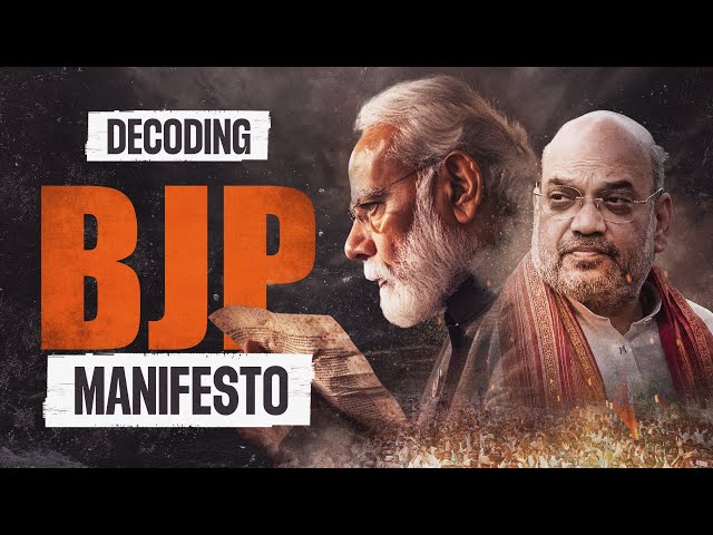 What is BJP promising in 2024 elections? : BJP Manifesto Explained in Detail