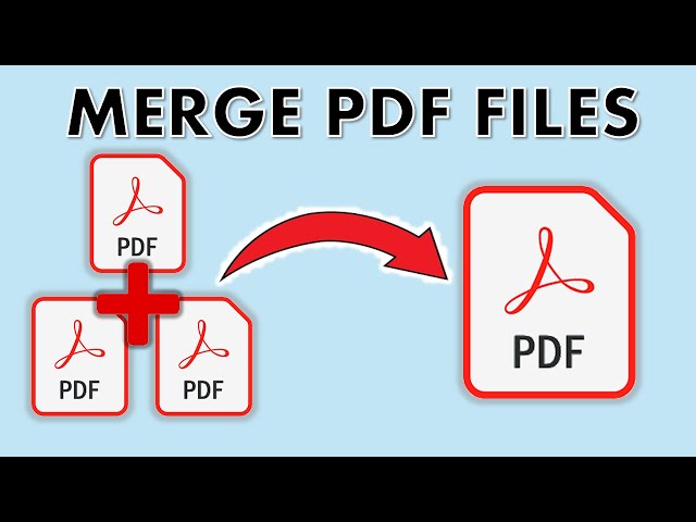 How to Combine PDF Files into One |  Merge PDF Files FREE