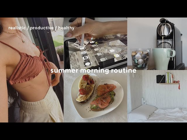 ༄ summer morning routine | rutina de mañana en verano🌞 2021