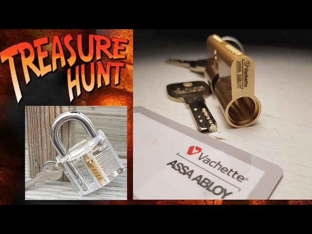 088- Treasure hunt video and assa abloy vachette dimple lock picked #sls #lockpicking
