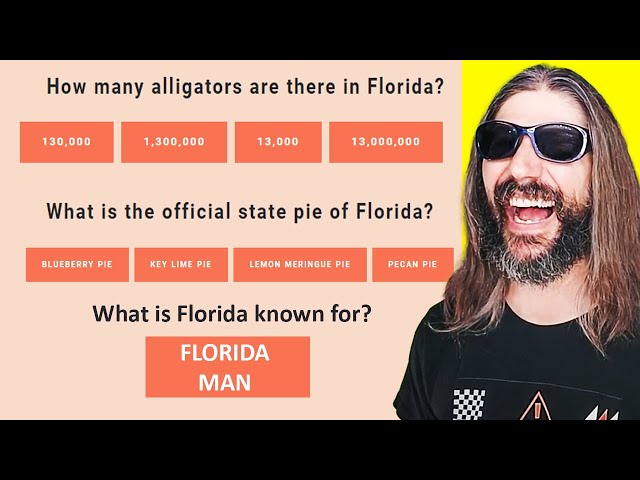 I put my Floridian instincts to the test with the ULTIMATE FLORIDA QUIZ