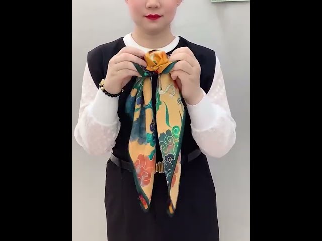 20 scarves for many ways to tie - the most popular scarf tie for girls