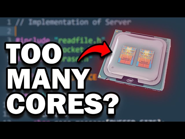 why can’t computers have thousands of cores?