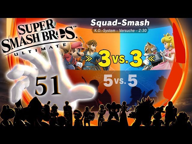 SUPER SMASH BROS. ULTIMATE 👊 #51: Squad-Smash - Welches ist das beste Team?