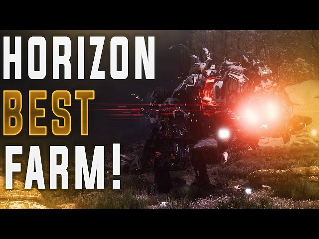 Horizon Zero Dawn ULTIMATE FARM FOR MODIFICATIONS, MATERIALS, SHARDS & MORE! (2020)