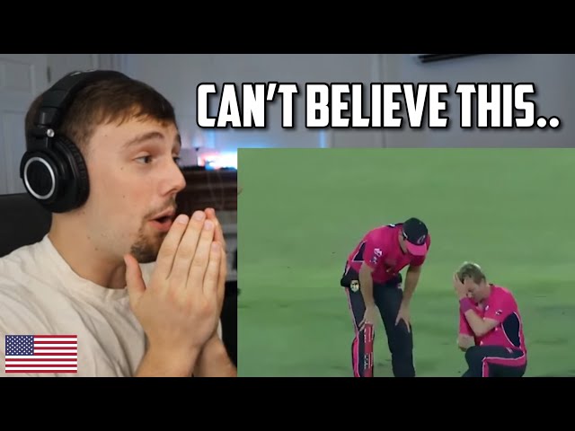 American Reacts to Cricket Moments that Shocked Everyone