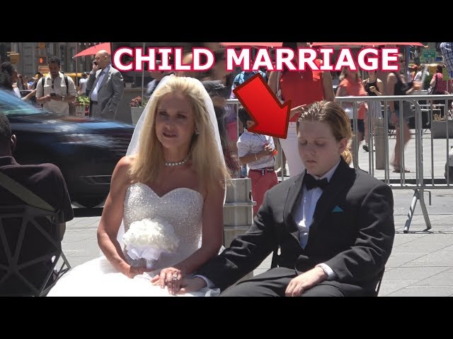 50 Year Old Woman Marries 12 Year Old Boy!(Child Marriage Social Experiment)