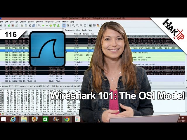 Wireshark 101: The OSI Model, Hak5 116