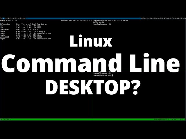 IMPROVE your command line game with a TERMINAL MULTIPLEXER - but maybe not TMUX or SCREEN