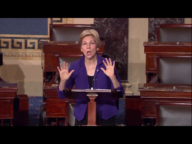 Senator Elizabeth Warren: GOP Health Bill Threatens Efforts to Address Opioid Crisis