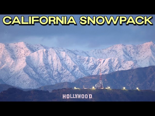 California Snowpack Hits 14-Year Milestone.