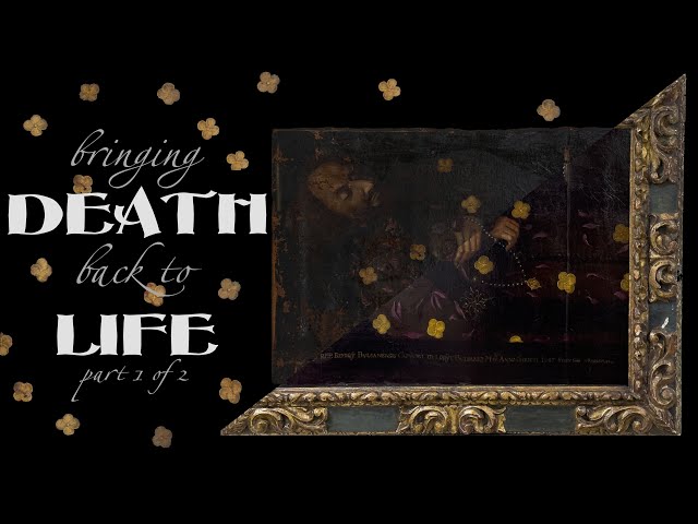 Bringing Death Back To Life; Conserving A Funeral Painting - Part 1