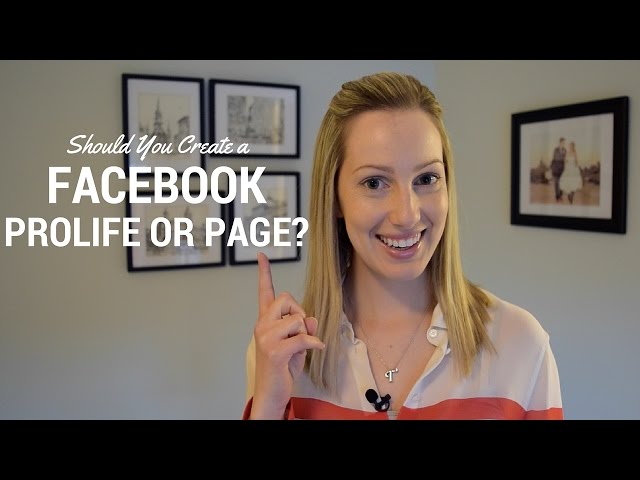 Should You Create a Facebook Profile or Page?