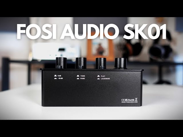 In-Depth Review: Fosi Audio SK01 Headphone Amplifier