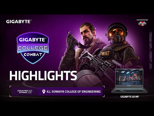 GIGABYTE College Combat K.M Somaiya Mumbai Highlights | CS2