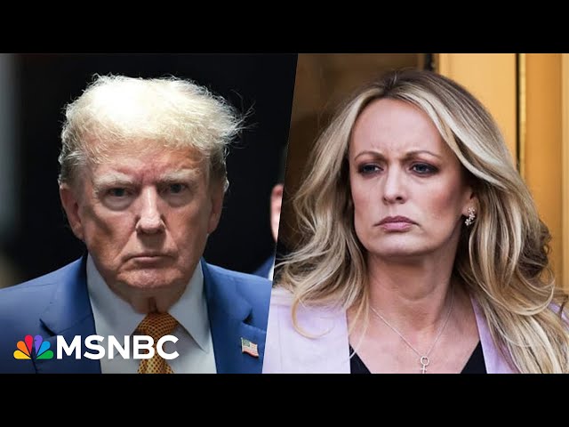 'Riveting': How Trump reacted to Stormy Daniels’ bombshell sex testimony