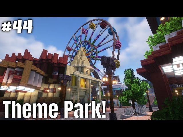 Starting a Theme Park! | Minecraft Survival [ep. 44]