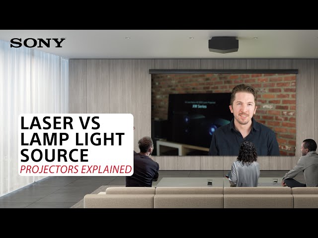 Sony | Benefits of Laser Projectors over Lamp-based models