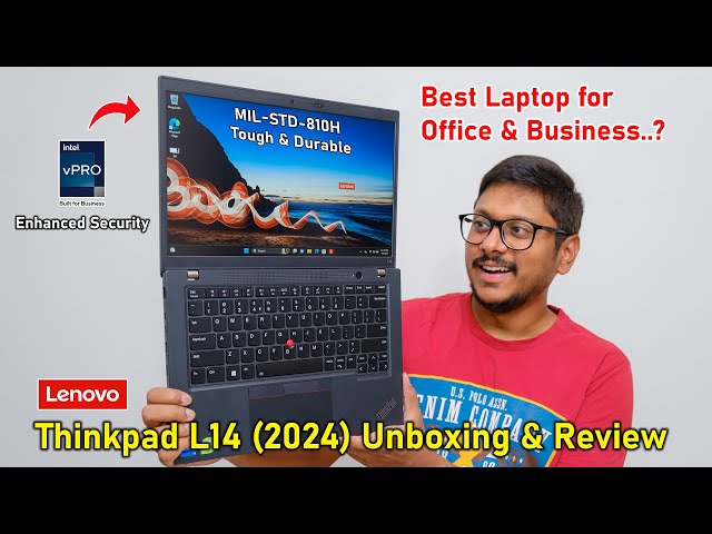 Best Laptop for Office & Business..? Lenovo's New Gen Thinkpad 2024 🔥