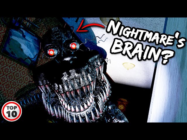 Top 10 FNAF Tiny Details You Don't Really Think About - Part 12