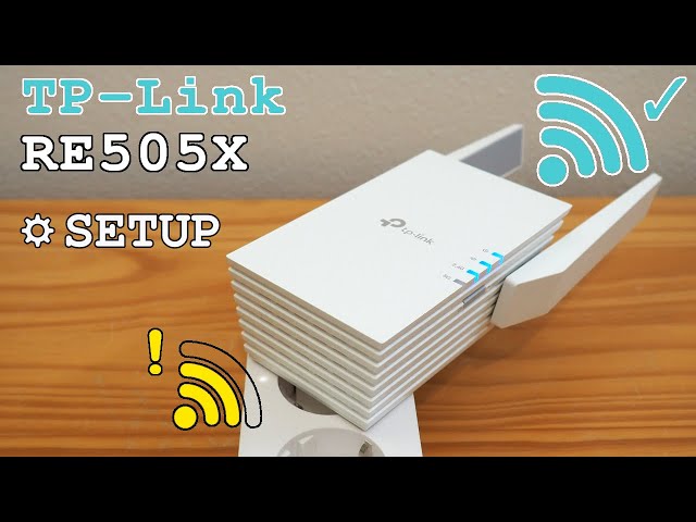 TP-Link RE505X Wi-Fi 6 extender dual band • Unboxing, installation, configuration and test