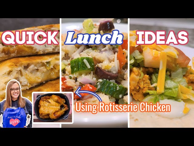 QUICK & EASY LUNCH RECIPES | STAY AT HOME LUNCH IDEAS | WORK FROM HOME LUNCHES