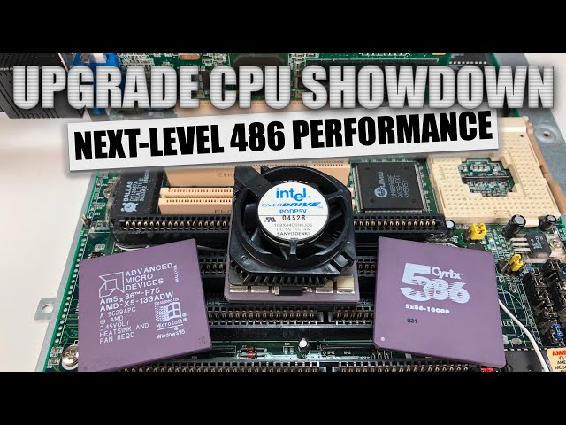 The 486 Upgrade CPU Showdown!