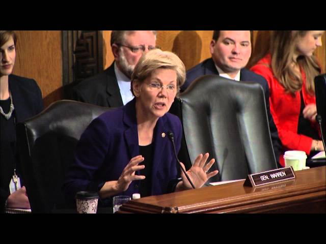 Senator Elizabeth Warren: HELP Committee Hearing on Mental Health