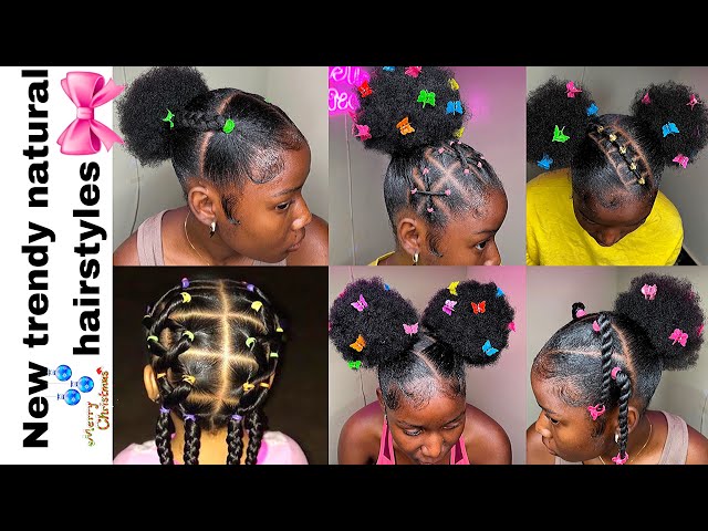 💙💦Easy natural hairstyles + rubberband hairstyles + slayed edges | 𝐏𝐢𝐧𝐭𝐞𝐫𝐞𝐬𝐭💞