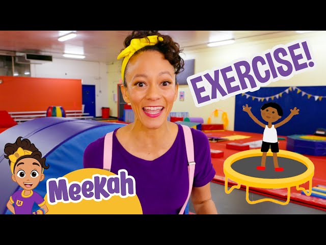 Learn Gymnastics and Exercise with Meekah! | Meekah Full Episodes | Exercise for Kids | Blippi Toys