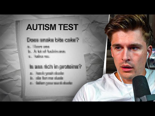 Ludwig takes an autism test