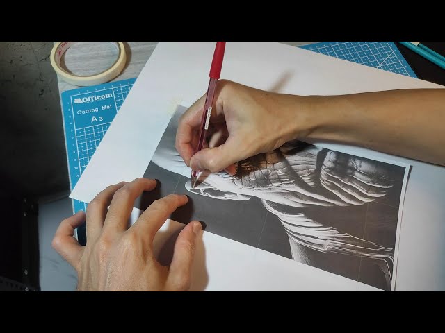 Part 3/4 - A Versatile Approach to Paper Stencil - Airbrush Painting | Sketching