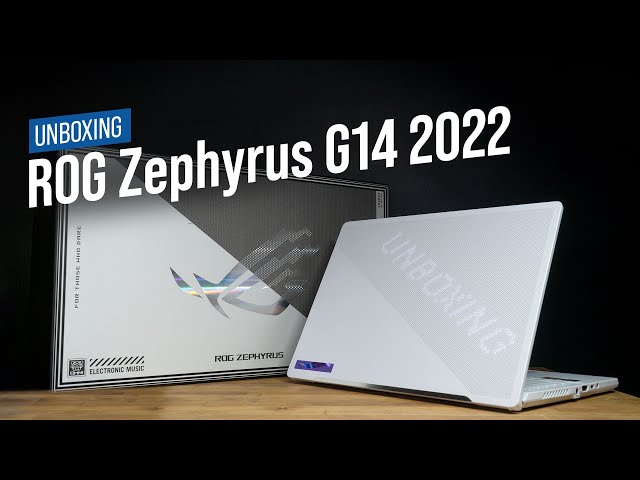 ASUS ROG Zephyrus G14 (2022) Unboxing and first impressions