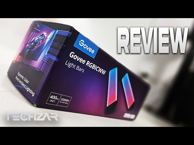 Govee RGBICWW Plus Light Bars 2023 Review & Unboxing ASMR - Philips Hue Play Alternative