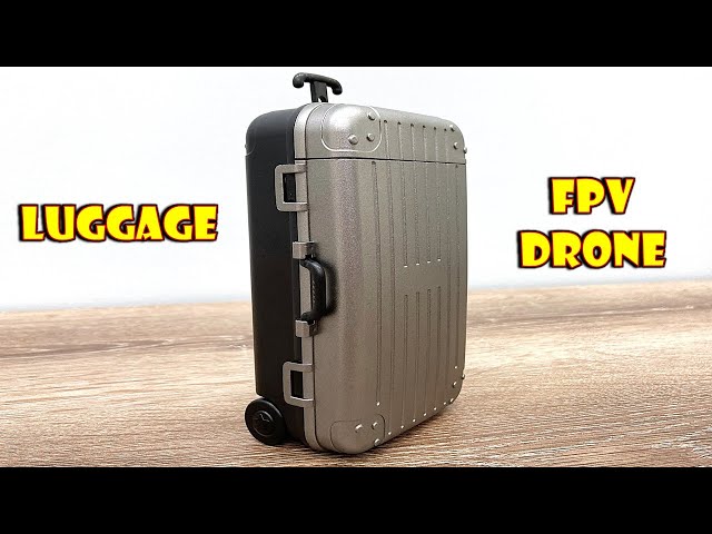 Foldable Drone in a GIANT Luggage! 😵😎