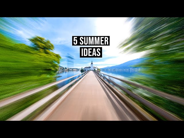 5 easy Insta360 ONE X2 summer ideas