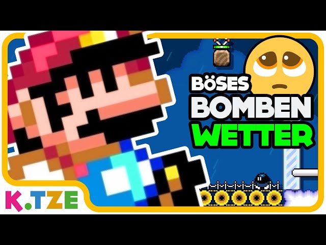Ein Bomben-Gewitter ⛈😱 Super Mario Maker 2 | K.Tze