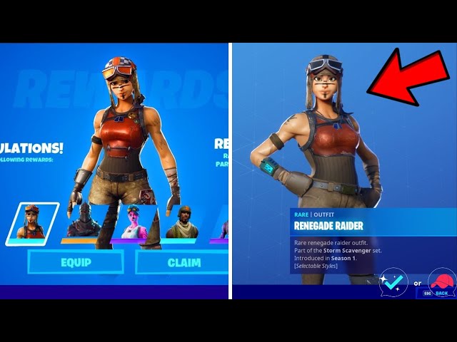 RENEGADE RAIDER in Fortnite! (Chapter 4 Myth Busting)