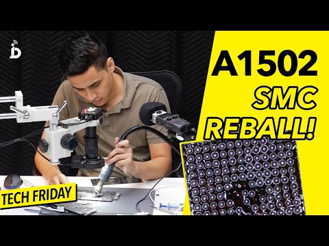 MacBook Pro 13" A1502 Motherboard Repair-SMC Chip Replacement  | iDevice SG