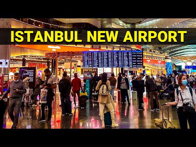 Istanbul New Airport - Amazing Airport In The World | 2022 | Turkey 🇹🇷