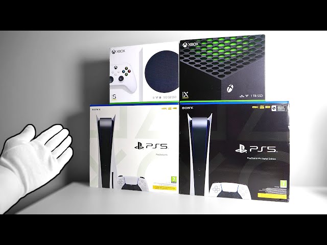 The Ultimate NEXT GEN Consoles Unboxing (PS5, Xbox Series X / S)