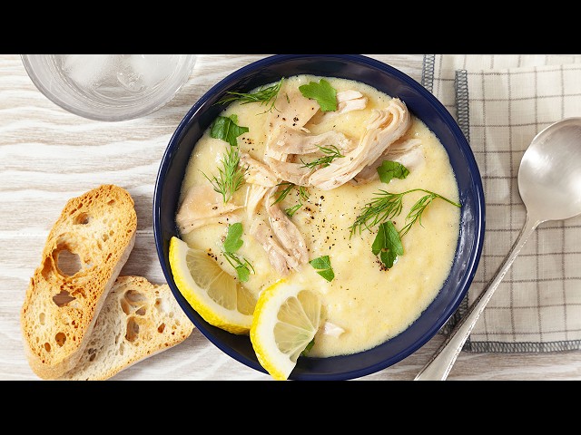 How to Make Avgolemono Soup (Greek Lemon Chicken Soup)
