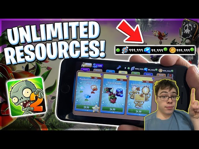 Plants VS Zombies 2 Hack iOS & Android - How I Get Unlimited Gems, Coins, Mints 2024