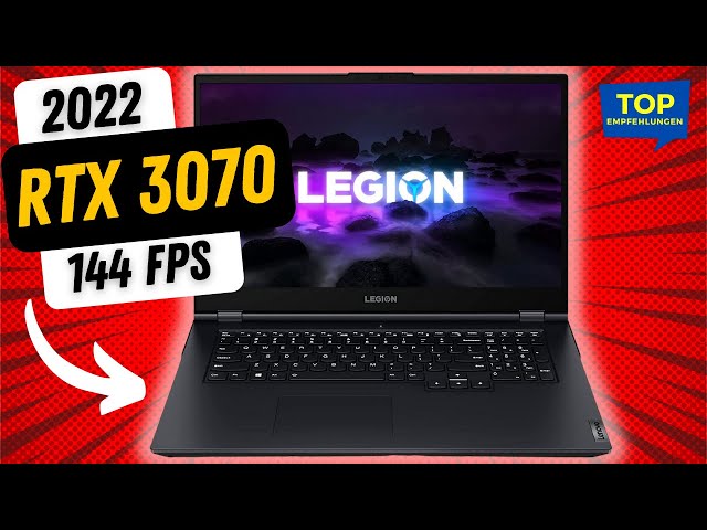 Bester Gaming Laptop mit GeForce RTX 3070 unter 2000€ - Lenovo Legion 5 AMD Ryzen 7