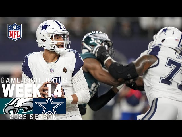 Philadelphia Eagles vs. Dallas Cowboys | 2023 Week 14 Game Highlights