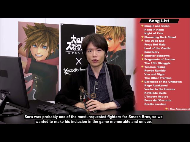 Super Smash Bros. Ultimate - Mr. Sakurai Presents ''Sora"