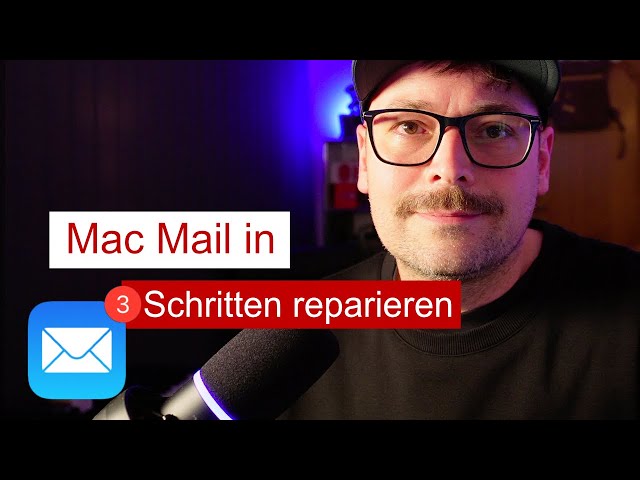Mac Mail reparieren - Postfächer wiederherstellen - Mailbox- und Spotlight Suchindex neu aufbauen