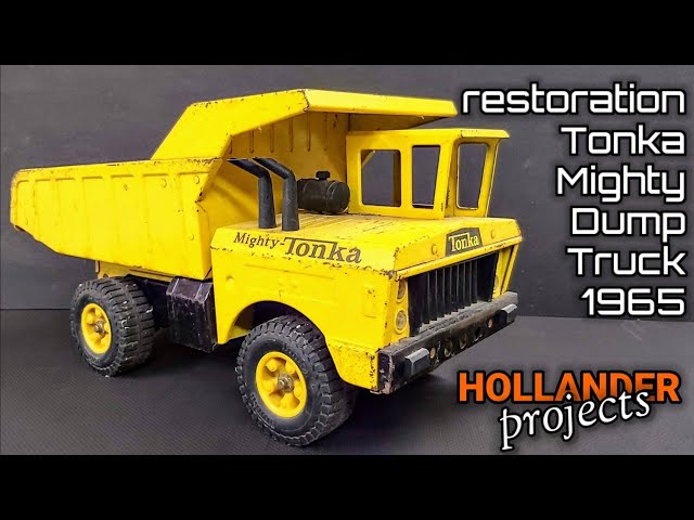 1965 Mighty Tonka Dump Truck restoration