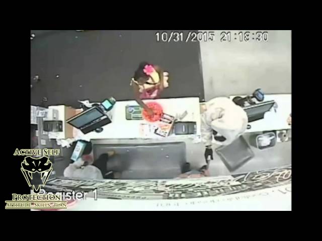 Armed Citizen Chases Armed Robbers Away