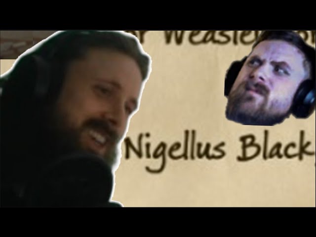 Forsen Struggles to Pronounce Nigellus Black